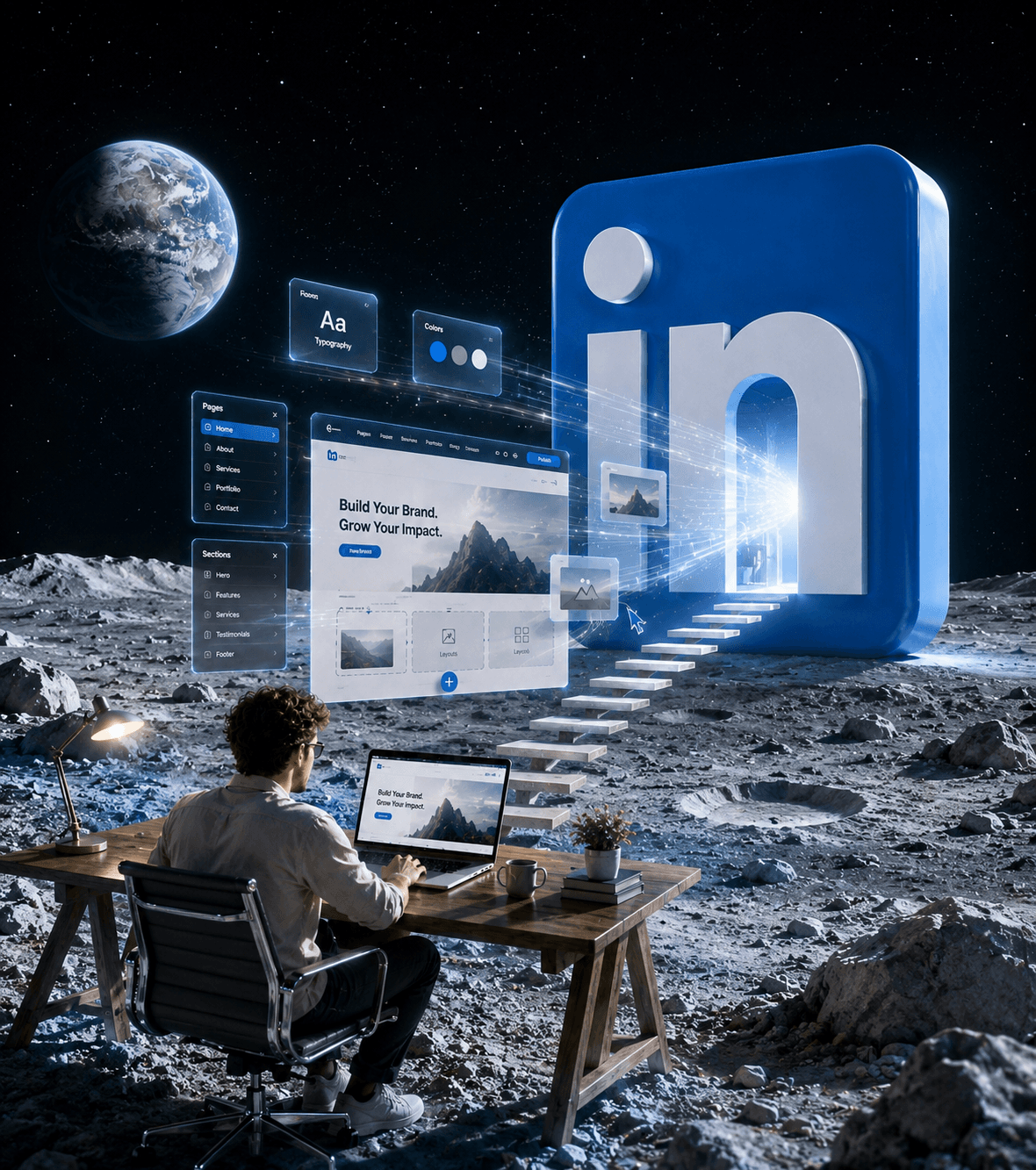 Linkedin Brand Website